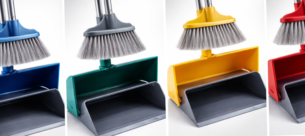 Merida Лень: щётка и совок для профессиональной уборки