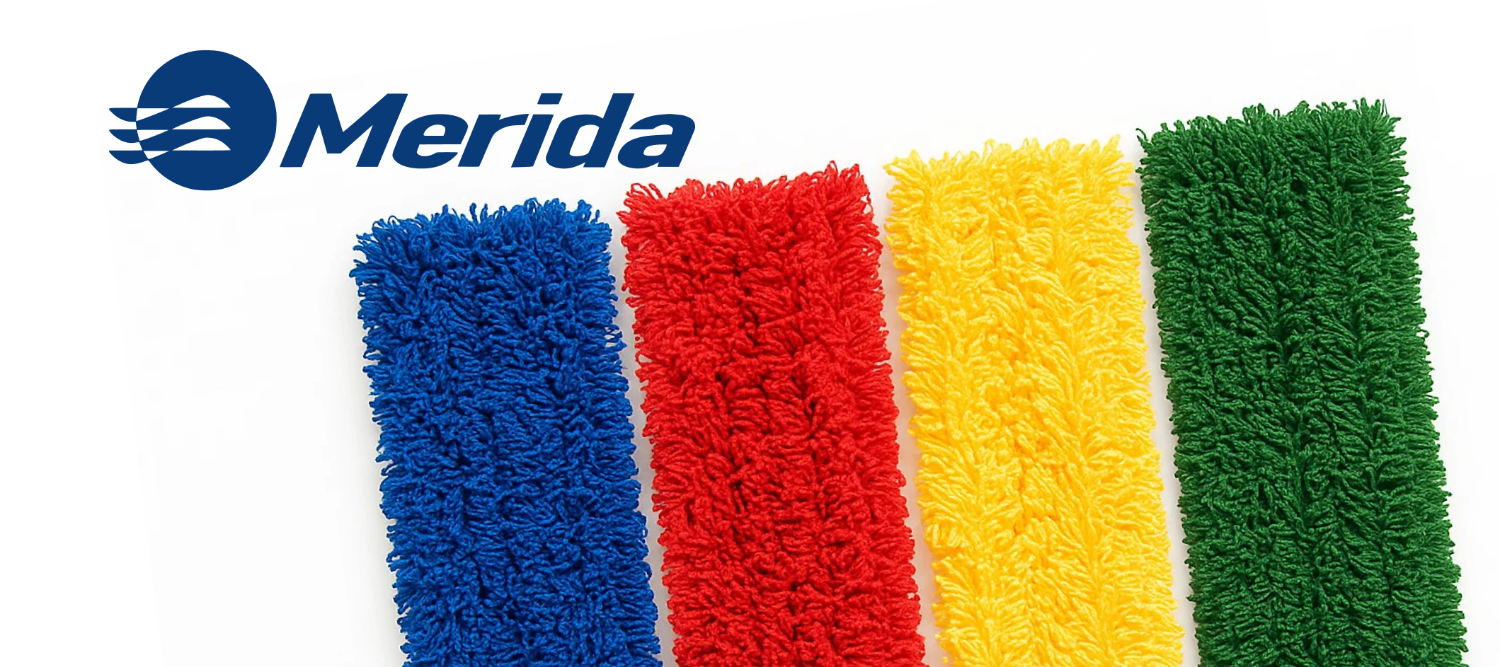 Петлевые мопы из микрофибры для цветовой кодировки + видеобзор