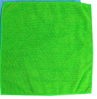 САЛФЕТКА МИКРОФИБРА 29 Х 29 СМ, ЗЕЛЁНАЯ