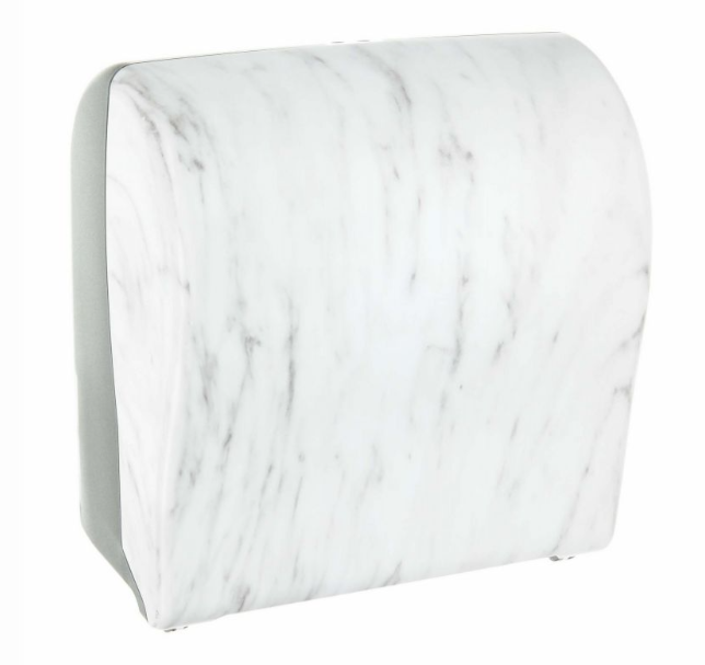 АВТОМАТИЧЕСКИЙ ДЕРЖАТЕЛЬ БУМАЖНЫХ ПОЛОТЕНЕЦ В РУЛОНАХ MERIDA UNIQUE SOLID CUT MARBLE LINE