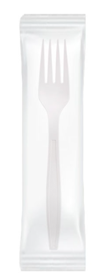 ВИЛКА СТОЛОВАЯ В ИНДИВИДУАЛЬНОЙ УПАКОВКЕ (300 ШТ/УП)