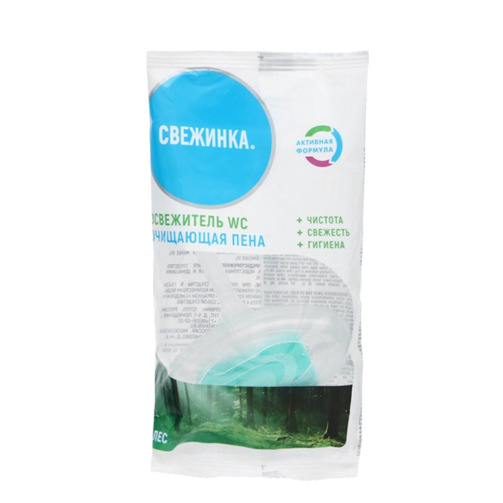 ПОДВЕСКА ДЛЯ УНИТАЗА СВЕЖИНКА, АРОМАТ ЛЕСНОЙ, 30 Г/УП