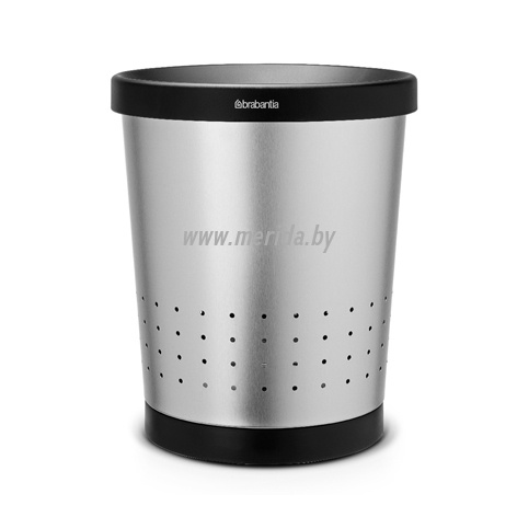КОРЗИНА ДЛЯ БУМАГ BRABANTIA (11Л), МАТОВАЯ СТАЛЬ