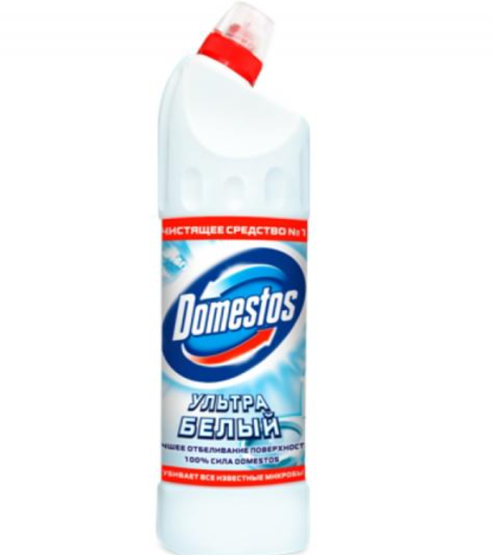 СРЕДСТВО ДЛЯ ЧИСТКИ УНИТАЗОВ "ДОМЕСТОС УЛЬТРА БЕЛЫЙ", 1 Л