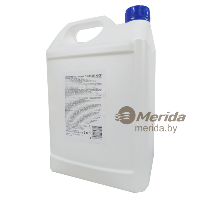 ОТБЕЛИВАТЕЛЬ ЖИДКИЙ "БЕЛИЗНА-ХЛОР" 5 Л