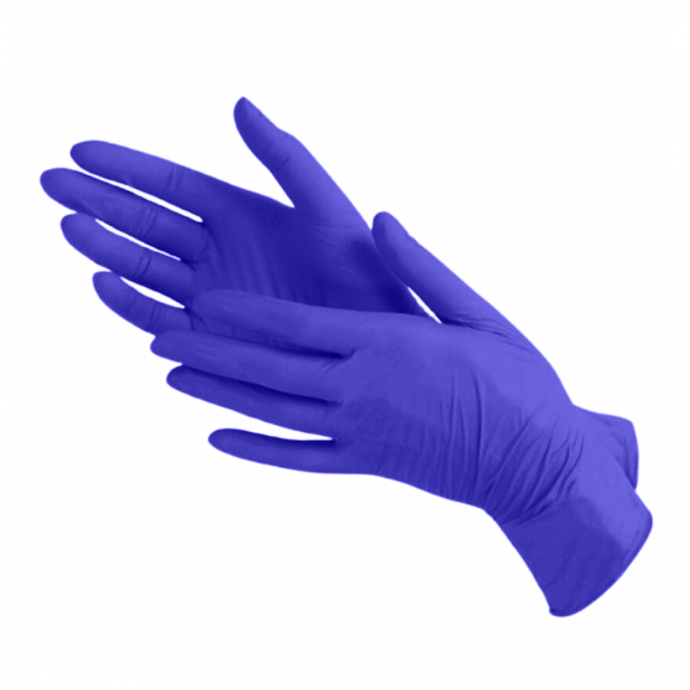 ПЕРЧАТКИ НИТРИЛОВЫЕ, РАЗМЕР S (100 ШТУК)