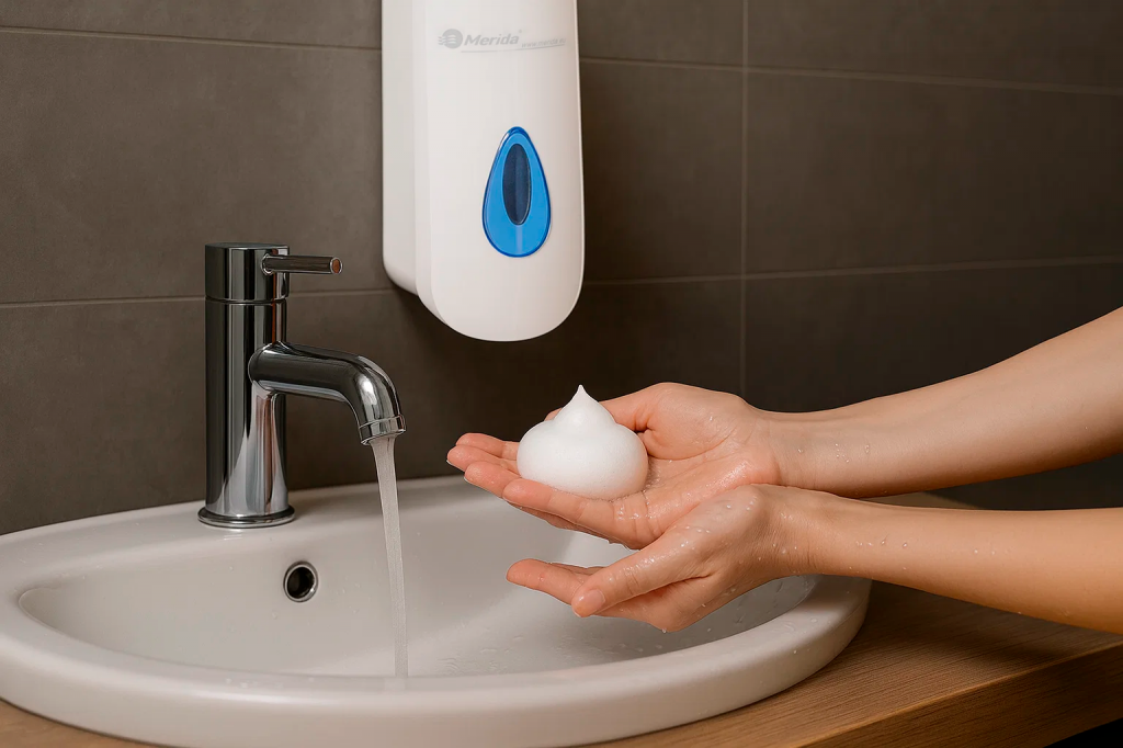 Дозаторы мыла-пены Merida