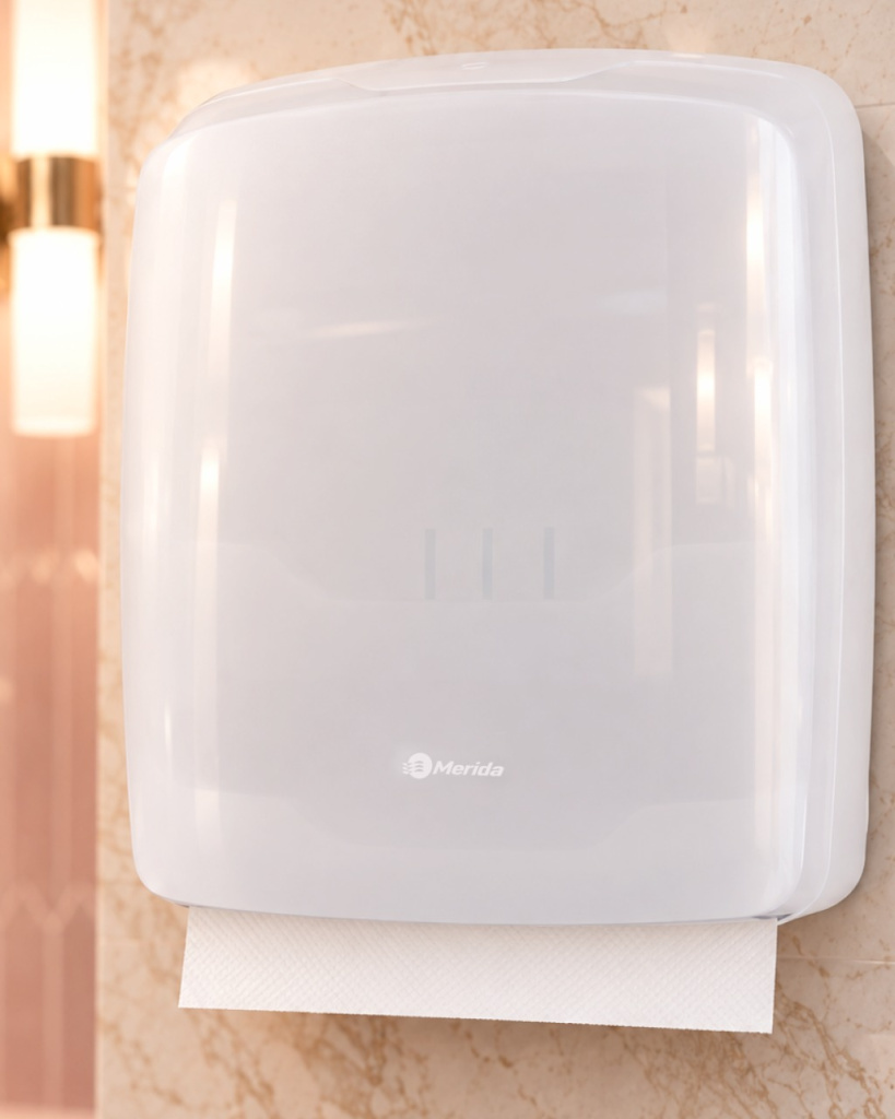 Диспенсер для листовых бумажных полотенец Merida HARMONY AHB101