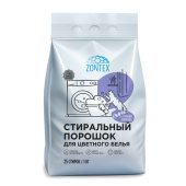 СТИРАЛЬНЫЙ ПОРОШОК ZONTEX ДЛЯ ЦВЕТНОГО БЕЛЬЯ ZONTEX 3 КГ ГОРНАЯ ЛАВАНДА