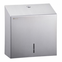 ДИСПЕНСЕР ДЛЯ ОТДЕЛЬНЫХ БУМАЖНЫХ ПОЛОТЕНЕЦ МЕТАЛЛИЧЕСКИЙ MERIDA STELLA MAXI (МАТОВЫЙ)