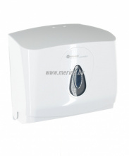 ДИСПЕНСЕР ЛИСТОВЫХ БУМАЖНЫХ ПОЛОТЕНЕЦ MERIDA TOP MINI СЕРАЯ КАПЛЯ