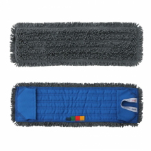 МОП ПЕТЕЛЬНЫЙ С КАРМАНАМИ STANDART СЕРЫЙ 40 СМ