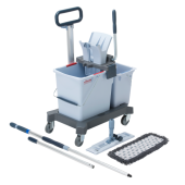 УБОРOЧНАЯ ТЕЛЕЖКА VILEDA PROFESSIONAL НАБОР УЛЬТРАСПИД ПРО READY TO GO, 2 ВЕДРА УБОРOЧНАЯ ТЕЛЕЖКА VILEDA PROFESSIONAL НАБОР УЛЬТРАСПИД ПРО READY TO GO, 2 ВЕДРА