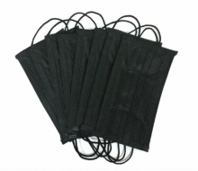 МАСКИ ОДНОРАЗОВЫЕ 3-СЛОЙНЫЕ, ЧЕРНЫЕ (50 ШТ/УП) МАСКИ ОДНОРАЗОВЫЕ 3-СЛОЙНЫЕ, ЧЕРНЫЕ (50 ШТ/УП)