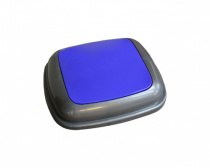 КРЫШКА ДЛЯ КОРЗИНЫ QUATRO С СИНЕЙ ВСТАВКОЙ КРЫШКА ДЛЯ КОРЗИНЫ QUATRO С СИНЕЙ ВСТАВКОЙ