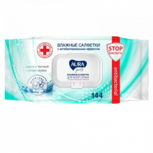 ВЛАЖНЫЕ САЛФЕТКИ УНИВЕРСАЛЬНЫЕ AURA FAMILY С КРЫШКОЙ АНТИБАКТЕРИАЛЬНЫЕ (144 ШТ/УП) ВЛАЖНЫЕ САЛФЕТКИ УНИВЕРСАЛЬНЫЕ AURA FAMILY С КРЫШКОЙ АНТИБАКТЕРИАЛЬНЫЕ (144 ШТ/УП)