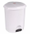 КОНТЕЙНЕР ДЛЯ МУСОРА С ПЕДАЛЬЮ БЕЛЫЙ, 18Л
