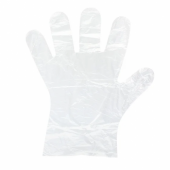 ПЕРЧАТКИ ОДНОРАЗОВЫЕ ПОЛИЭТИЛЕНОВЫЕ БЕЗ ОТРЫВА (100 ШТ/УП)