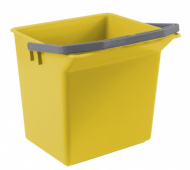ВЕДРО ПЛАСТИКОВОЕ, ЖЁЛТОЕ 6Л