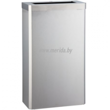 КОРЗИНА ДЛЯ МУСОРА С КОНУСНЫМ ОТВЕРСТИЕМ МЕТАЛЛИЧЕСКАЯ MERIDA STELLA ECONOMY (МАТОВАЯ) 27 Л. КОРЗИНА ДЛЯ МУСОРА С КОНУСНЫМ ОТВЕРСТИЕМ МЕТАЛЛИЧЕСКАЯ MERIDA STELLA ECONOMY (МАТОВАЯ) 27 Л.