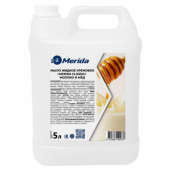 МЫЛО ЖИДКОЕ КРЕМОВОЕ MERIDA CLASSIC МОЛОКО И МЕД, 5Л