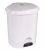 КОНТЕЙНЕР ДЛЯ МУСОРА С ПЕДАЛЬЮ БЕЛЫЙ, 18Л