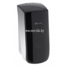 ДОЗАТОР ЖИДКОГО МЫЛА "MERIDA COMO BLACK" MAXI ABS-ПЛАСТИК, (0.8 Л.)