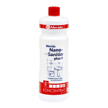 MERIDA NANO SANITIN 1 л, СРЕДСТВО ДЛЯ МЫТЬЯ САНИТАРНЫХ КОМНАТ MERIDA NANO SANITIN 1 л, СРЕДСТВО ДЛЯ МЫТЬЯ САНИТАРНЫХ КОМНАТ