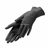 ПЕРЧАТКИ НИТРИЛОВЫЕ РАЗМЕР L (100 ШТУК) ЧЕРНЫЕ ПЕРЧАТКИ НИТРИЛОВЫЕ РАЗМЕР L (100 ШТУК) ЧЕРНЫЕ