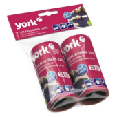 РОЛИК-ЩЁТКА ЗАПАСКА ДЛЯ ОДЕЖДЫ YORK, 2 ШТ