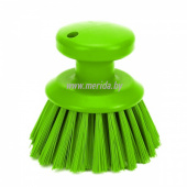 КРУГЛАЯ РУЧНАЯ ЩЁТКА ЗЕЛЕНАЯ