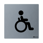 ТАБЛИЧКА "ТУАЛЕТ ДЛЯ ИНВАЛИДОВ" (НЕРЖАВЕЮЩАЯ СТАЛЬ) ТАБЛИЧКА "ТУАЛЕТ ДЛЯ ИНВАЛИДОВ" (НЕРЖАВЕЮЩАЯ СТАЛЬ)