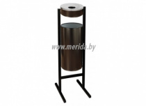 УРНА УЛИЧНАЯ ЧЕРНАЯ 25Л