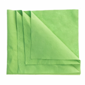 САЛФЕТКА МИКРОСПАН 34Х40 СМ УНИВЕРСАЛЬНАЯ (ЗЕЛЁНАЯ)