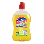СРЕДСТВО ДЛЯ МЫТЬЯ ПОСУДЫ «МИНУТА» (ЛИМОН), 500 МЛ