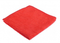 САЛФЕТКА ИЗ МИКРОФИБРЫ 35 Х 40 (КРАСНАЯ)