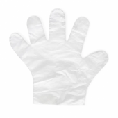 ПЕРЧАТКИ ПОЛИЭТИЛЕНОВЫЕ ОДНОРАЗОВЫЕ БЕЗ ОТРЫВА (100 ШТ/УП)