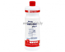 MERIDA SANITIN СРЕДСТВО ДЛЯ УБОРКИ САНИТАРНЫХ КОМНАТ - КОНЦЕНТРАТ (1Л.) MERIDA SANITIN СРЕДСТВО ДЛЯ УБОРКИ САНИТАРНЫХ КОМНАТ - КОНЦЕНТРАТ (1Л.)