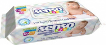 САЛФЕТКИ ВЛАЖНЫЕ ДЛЯ ДЕТЕЙ SENSO BABY (120 ШТ/УП)
