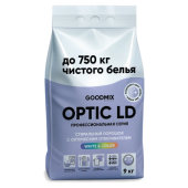 ПРОФЕССИОНАЛЬНЫЙ СТИРАЛЬНЫЙ ПОРОШОК С ОПТИЧЕСКИМ ОТБЕЛИВАТЕЛЕМ GOODMIX OPTIC LD, 9 КГ