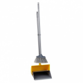 КОМПЛЕКТ ДЛЯ ПОДМЕТАНИЯ MERIDA ЛЕНЬ (ЩЕТКА + СОВОК ОТКРЫТЫЙ), ЖЕЛТЫЙ