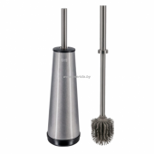 ЩЕТКА WC ТРУБА НАПОЛЬНАЯ MAXI, СТАЛЬ МАТОВАЯ