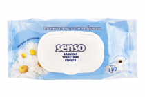 ВЛАЖНАЯ ТУАЛЕТНАЯ БУМАГА SENSO С ЭКСТРАКТОМ РОМАШКИ И МОЛОЧНОЙ КИСЛОТОЙ (100 ШТ/УП) ВЛАЖНАЯ ТУАЛЕТНАЯ БУМАГА SENSO С ЭКСТРАКТОМ РОМАШКИ И МОЛОЧНОЙ КИСЛОТОЙ (100 ШТ/УП)