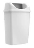 КОРЗИНА ПЛАСТИКОВАЯ ПОДВЕСНАЯ MERIDA ONE (БЕЛАЯ), 50 Л