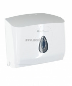 ДИСПЕНСЕР ЛИСТОВЫХ БУМАЖНЫХ ПОЛОТЕНЕЦ MERIDA TOP MINI СЕРАЯ КАПЛЯ