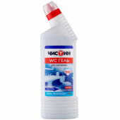 ГЕЛЬ ДЛЯ САНТЕХНИКИ БЕЗ ХЛОРА ЧИСТИН УТЕНОК, 750 МЛ