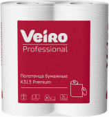 БУМАЖНЫЕ ПОЛОТЕНЦА 2-СЛОЙНЫЕ VEIRO PROFESSIONAL PREMIUM, БЕЛЫЕ (2 РУЛ/УП) БУМАЖНЫЕ ПОЛОТЕНЦА 2-СЛОЙНЫЕ VEIRO PROFESSIONAL PREMIUM, БЕЛЫЕ (2 РУЛ/УП)