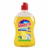 СРЕДСТВО ДЛЯ МЫТЬЯ ПОСУДЫ «МИНУТА» (ЛИМОН), 500 МЛ