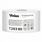 БУМАГА ТУАЛЕТНАЯ В СРЕДНИХ РУЛОНАХ VEIRO PROFESSIONAL COMFORT, 2-СЛОЯ