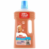 МОЮЩЕЕ СРЕДСТВО ДЛЯ ПОЛОВ И СТЕН «MR.PROPER СВЕЖИЙ ЦИТРУС» ДЛЯ ДОМОВ С КОШКАМИ, 1Л МОЮЩЕЕ СРЕДСТВО ДЛЯ ПОЛОВ И СТЕН «MR.PROPER СВЕЖИЙ ЦИТРУС» ДЛЯ ДОМОВ С КОШКАМИ, 1Л